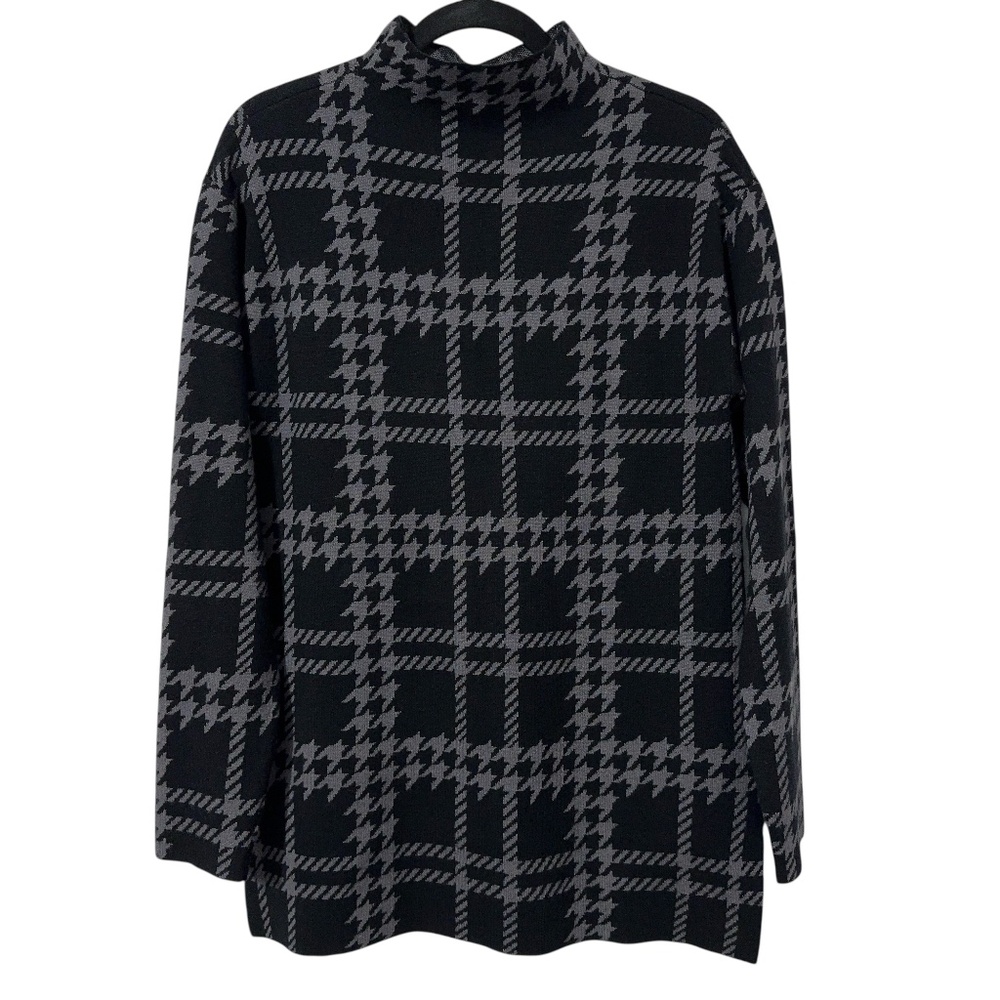 Ellen Tracy Herringbone Sweater Womens Size M Heavyweight Autumn